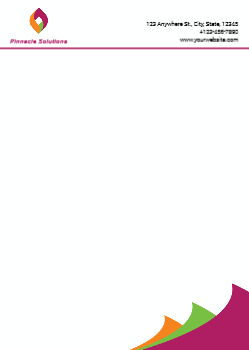 Business Services Custom Letterhead Printing template preview 6