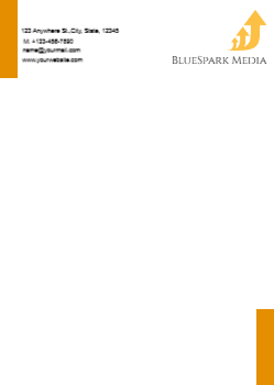 Marketing And Advertising Custom Letterhead Printing template preview 11