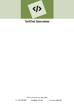 Basic Custom Letterhead Printing template preview 6