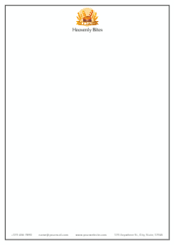 Coffee Bar Custom Letterhead Printing template preview 14