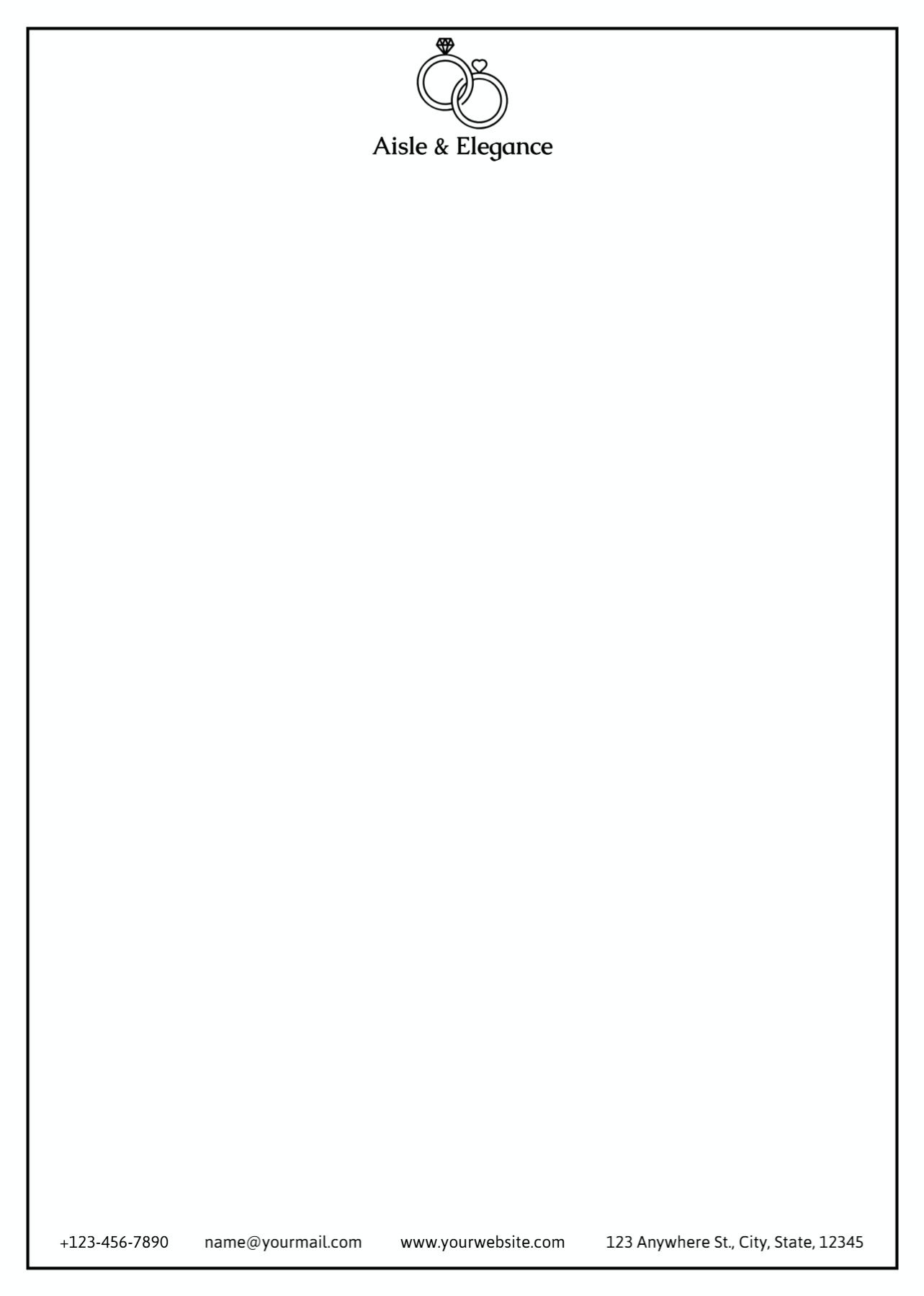 Entertainment Custom Letterhead Printing template preview 21