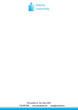 Clean Simple Custom Letterhead Printing template preview 11