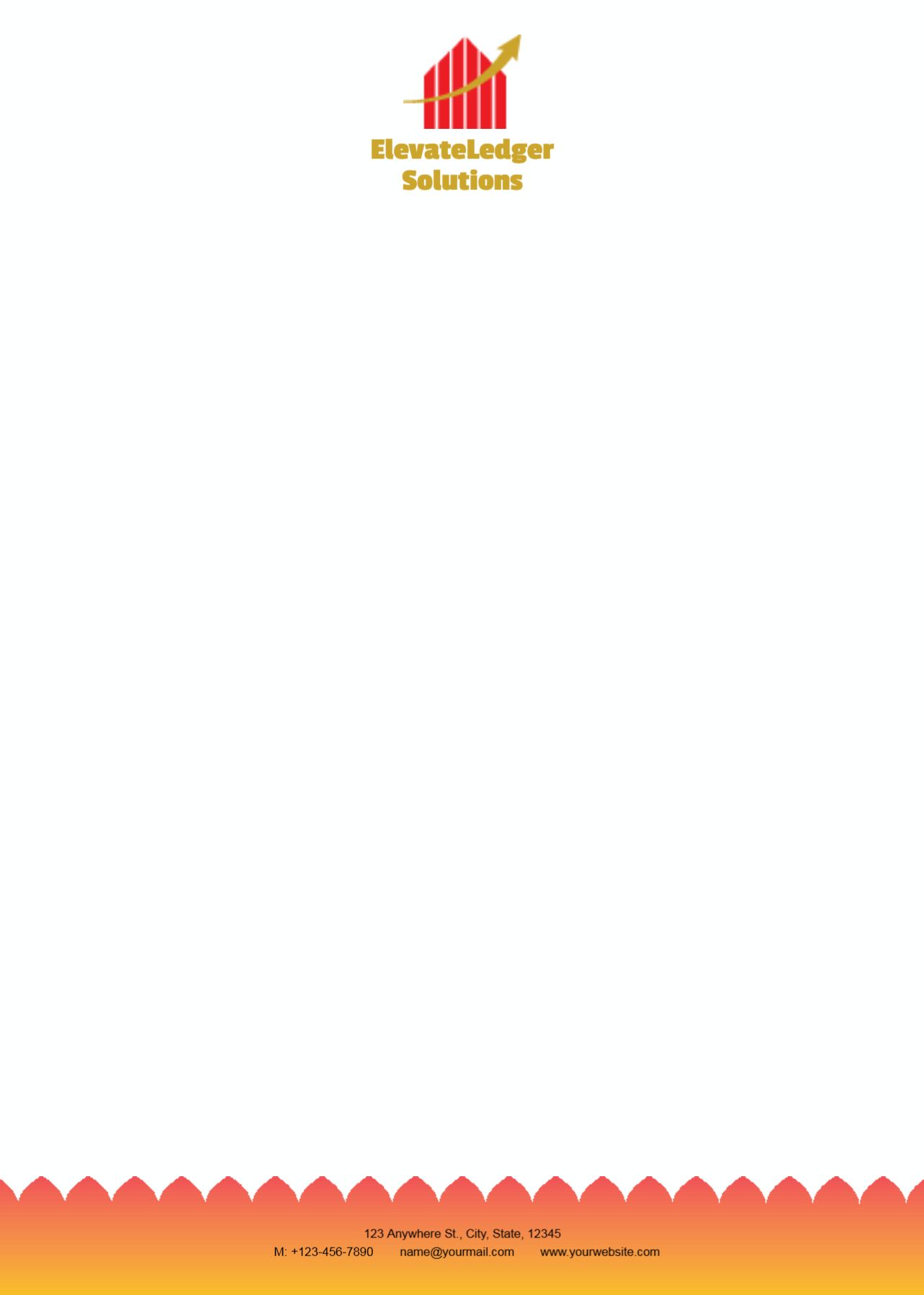 Industries Custom Letterhead Printing template preview 8