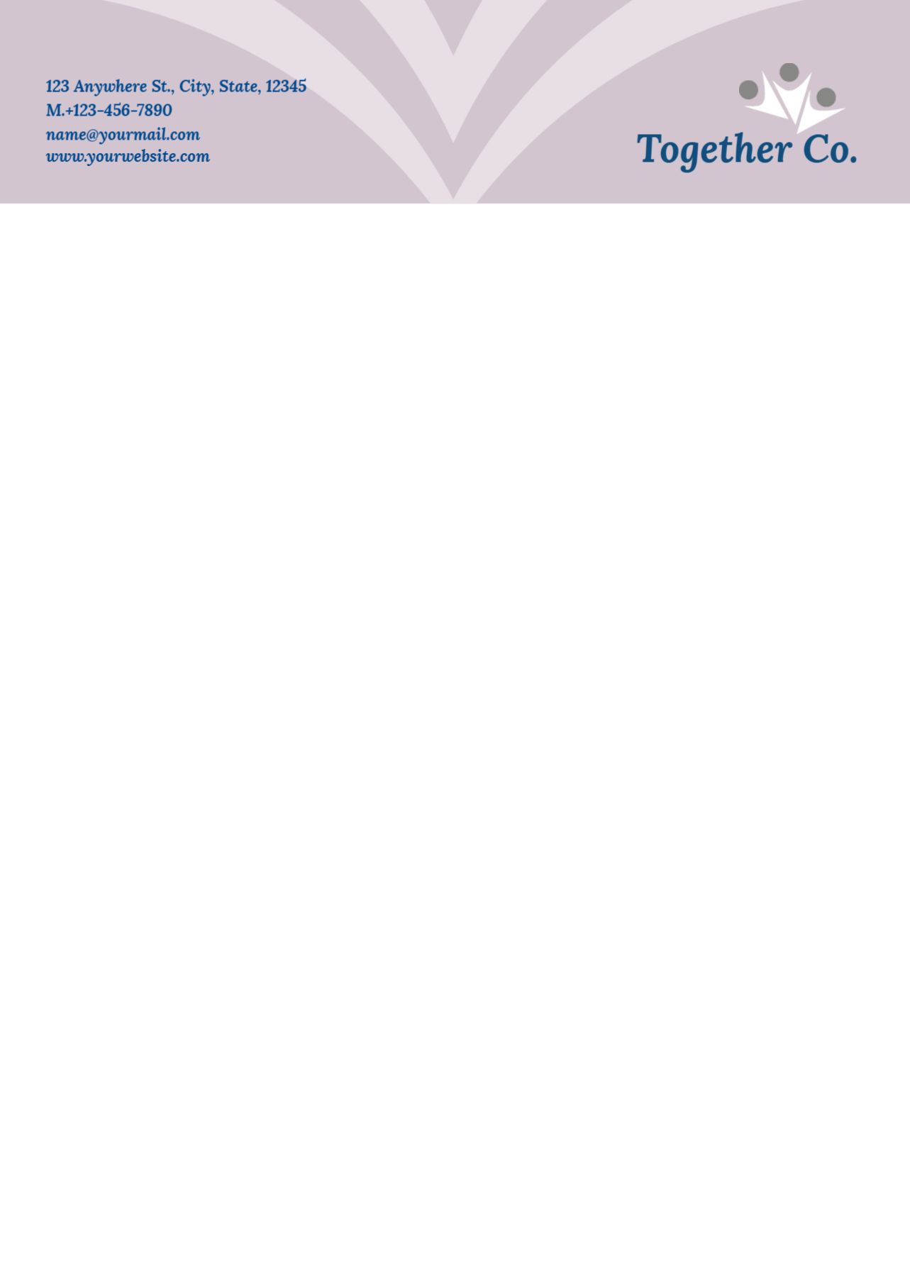 Best Friends Custom Letterhead Printing template preview 20