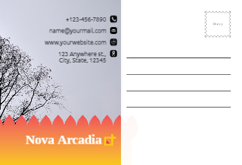 Clean Simple Postcard Printing template preview 10
