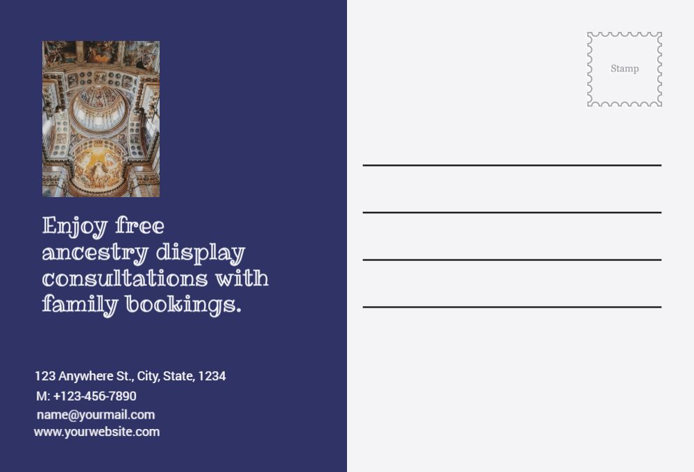 Stay In Touch Postcard Printing template preview 33