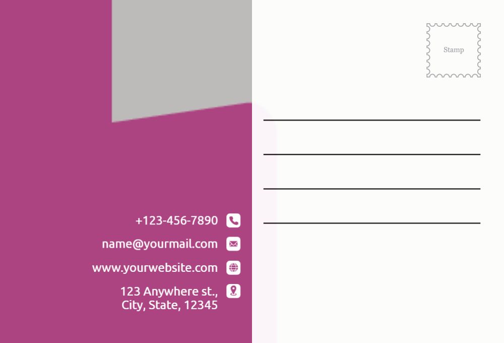 Human Resources Postcard Printing template preview 39