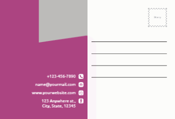 Human Resources Postcard Printing template preview 16