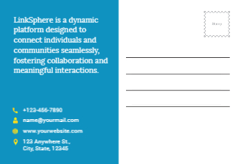 It And Internet Postcard Printing template preview 12
