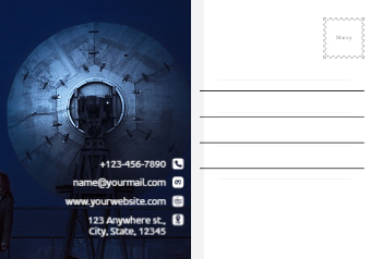 It And Internet Postcard Printing template preview 24
