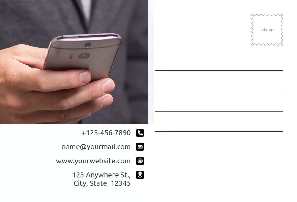 Management Postcard Printing template preview 47