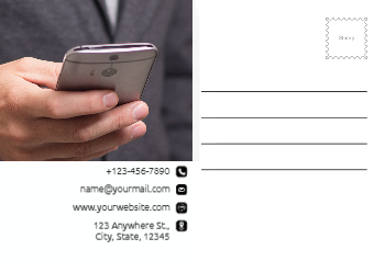 Management Postcard Printing template preview 18