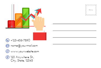 Marketing And Advertising Postcard Printing template preview 20