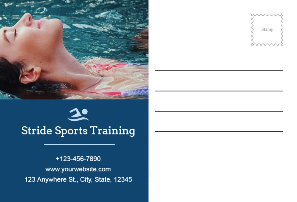 Sport Postcard Printing template preview 47