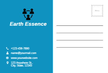 Postcard Printing template preview 18