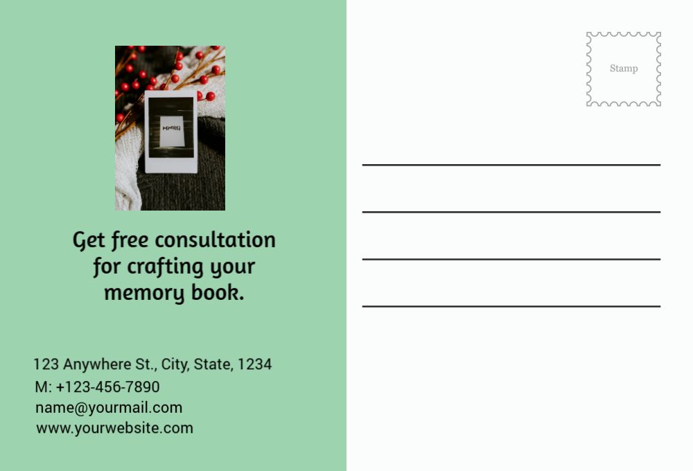 Stay In Touch Postcard Printing template preview 47