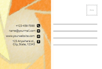 Arts And Photography Postcard Printing template preview 26