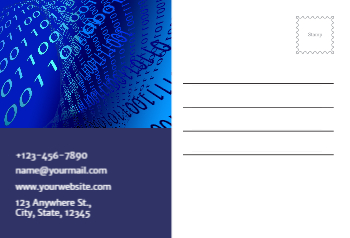 Postcard Printing template preview 4