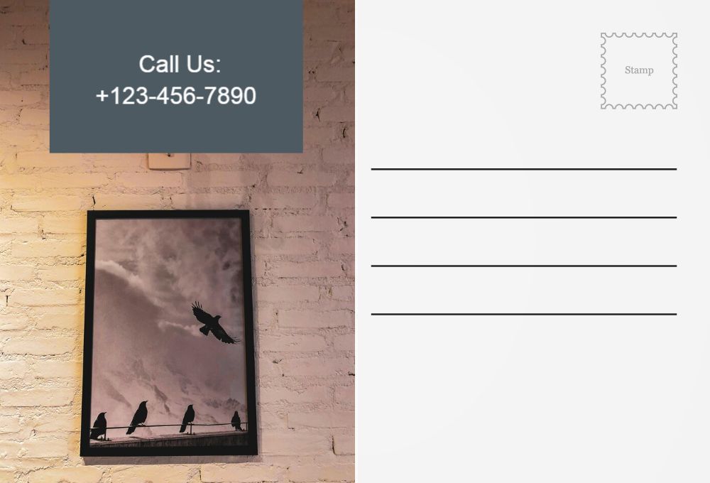 Arts And Photography Postcard Printing template preview 57
