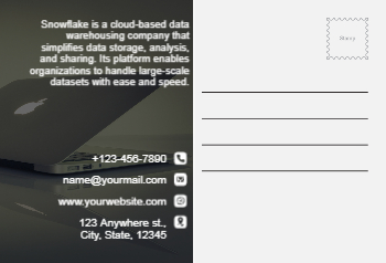 It And Internet Postcard Printing template preview 18