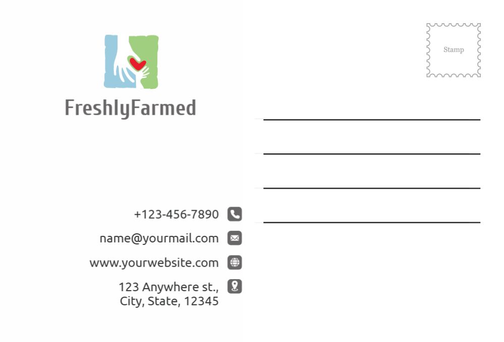 Health Care And Pharma Postcard Printing template preview 45