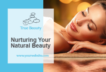 Beauty Rush Postcards Printing template preview 5