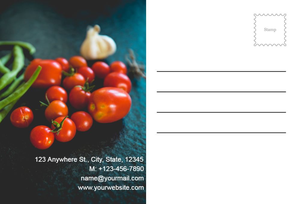 Agriculture Postcard Printing template preview 57