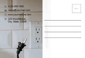 Electronics Postcard Printing template preview 14