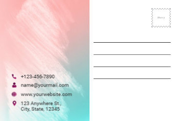 Music Dj Postcard Printing template preview 8