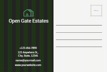 Real Estate Interior Design Postcard Printing template preview 22