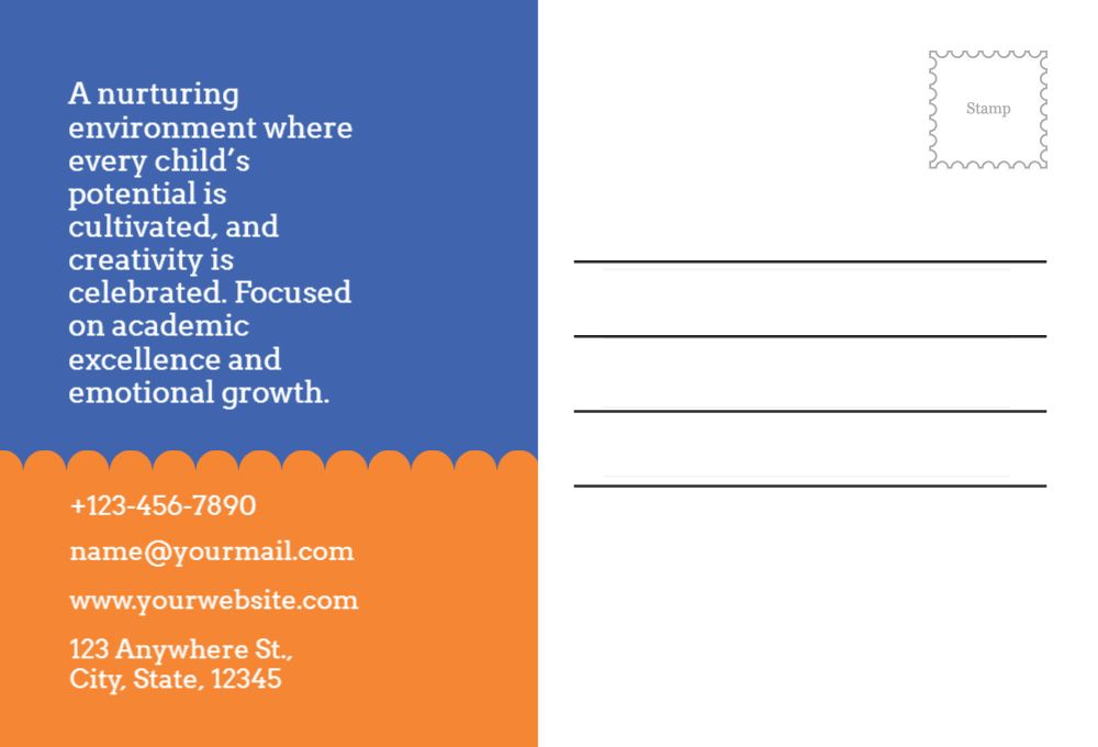 Postcard Printing template preview 39