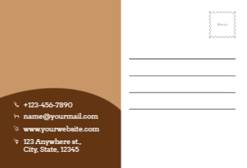 Music Dj Postcard Printing template preview 2