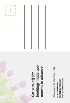 Happy Birthday Postcard Printing template preview 26