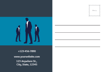 Management Postcard Printing template preview 12