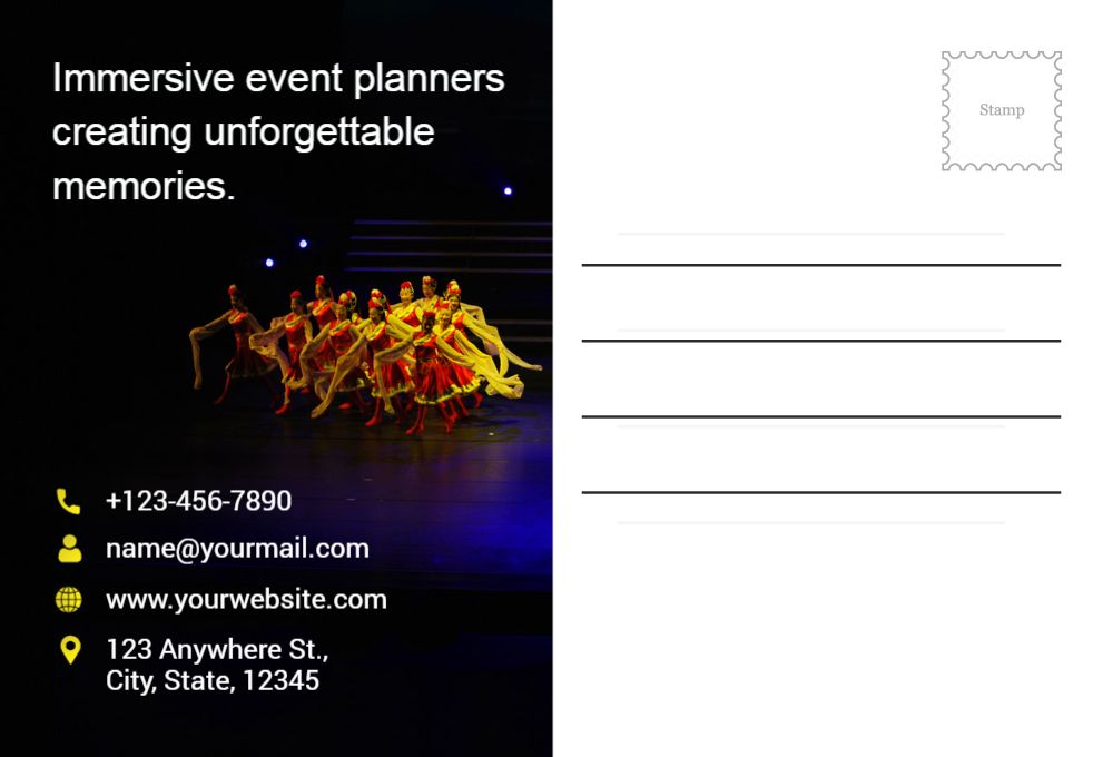 Club Postcard Printing template preview 31