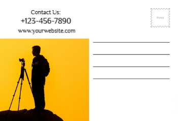 Arts And Photography Postcard Printing template preview 18
