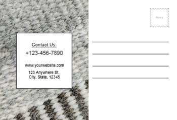 Fashion Postcard Printing template preview 24