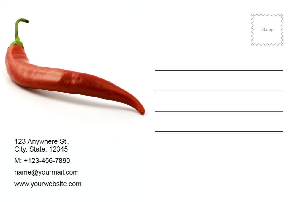 Agriculture Postcard Printing template preview 39
