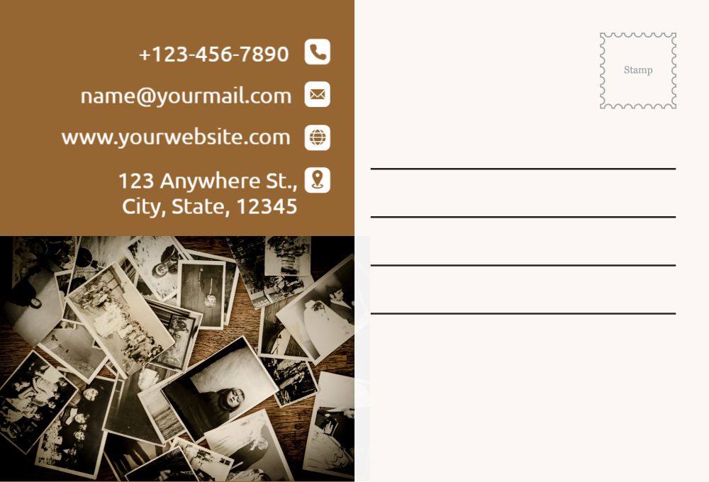 Postcard Printing template preview 31