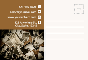 Postcard Printing template preview 2