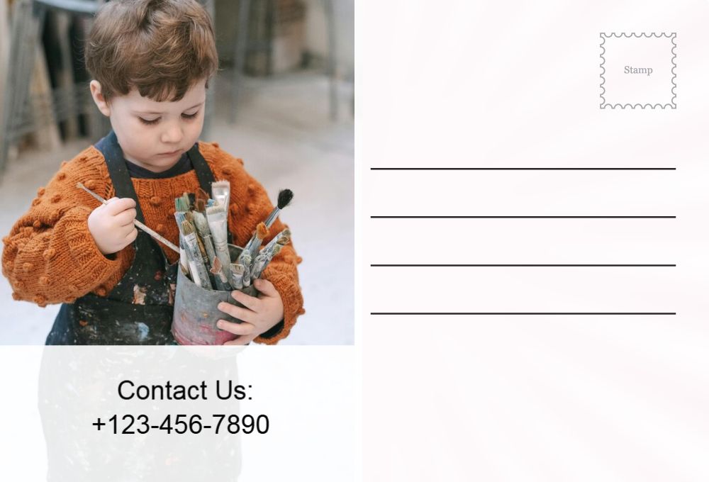 Arts And Photography Postcard Printing template preview 49