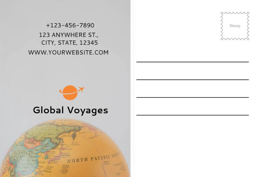 Holidays Postcard Printing template preview 41