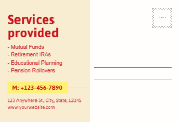 Beauty Rush Postcards Printing template preview 10
