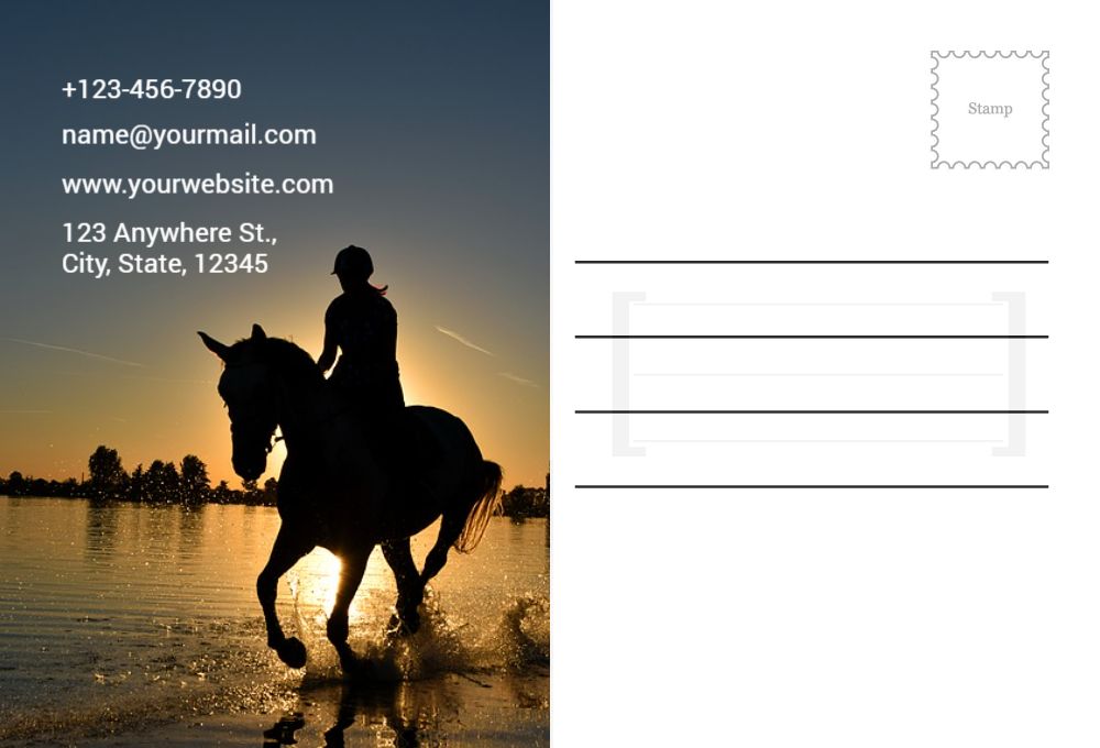 Club Postcard Printing template preview 47