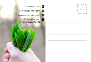 Health Care And Pharma Postcard Printing template preview 28