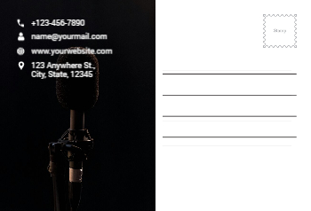 Club Postcard Printing template preview 4