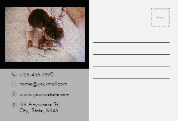 Illustrative Postcard Printing template preview 20