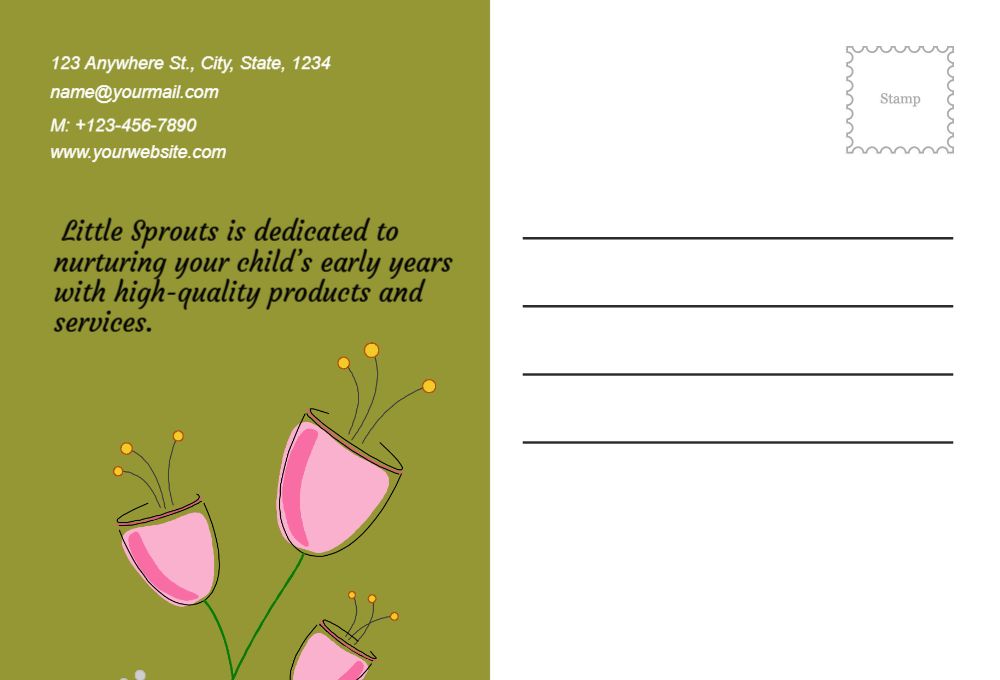 Postcard Printing template preview 41