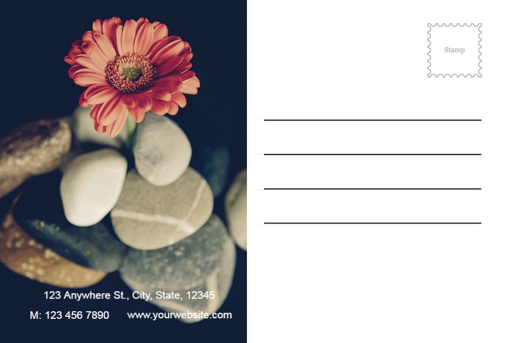 Spa Saloon Postcard Printing template preview 47