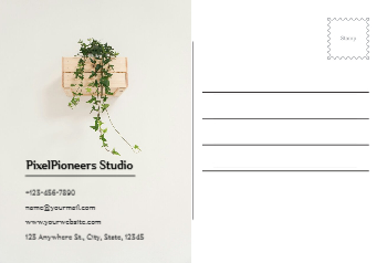 Basic Postcard Printing template preview 12